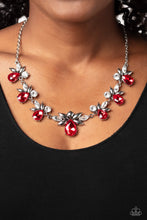 Load image into Gallery viewer, Explosive Effulgence - Red necklace