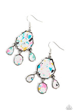 Load image into Gallery viewer, Organic Optimism - White earrings