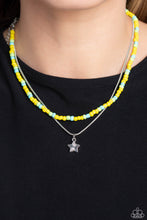 Load image into Gallery viewer, Starry Serendipity - Yellow necklace