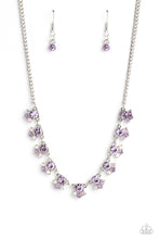 Load image into Gallery viewer, Tabloid Treasure - Purple necklace