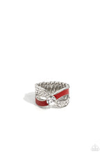 Load image into Gallery viewer, CROSSED and Found - Red ring