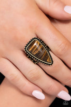 Load image into Gallery viewer, Earthy Engagement - Brass ring