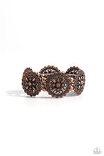 Load image into Gallery viewer, Leave of Lace - Copper bracelet
