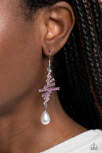 Load image into Gallery viewer, Timeless Tapestry - Pink earring