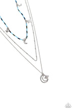 Load image into Gallery viewer, Constant as the Stars - Blue necklace