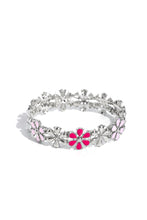 Load image into Gallery viewer, Floral Fair - Pink bracelet