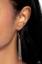 Load image into Gallery viewer, Striped Style - Silver necklace