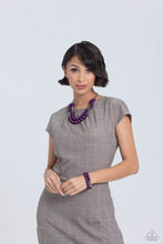 Load image into Gallery viewer, Shopaholic Showdown - Purple bracelet