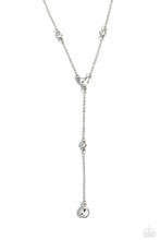 Load image into Gallery viewer, Lavish Lariat - White necklace