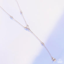 Load image into Gallery viewer, Lavish Lariat - White necklace