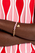 Load image into Gallery viewer, Locked and Loved - Pink bracelet