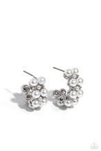 Load image into Gallery viewer, White Collar Wardrobe - White earrings