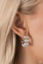 Load image into Gallery viewer, White Collar Wardrobe - White earrings