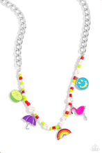 Load image into Gallery viewer, Summer Sentiment - Red necklace
