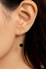 Load image into Gallery viewer, Flirting Ferris Wheel - Black necklace