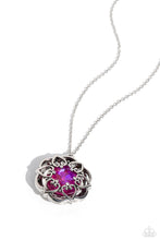 Load image into Gallery viewer, Flowering Fantasy - Pink necklace