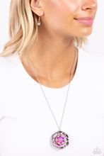 Load image into Gallery viewer, Flowering Fantasy - Pink necklace