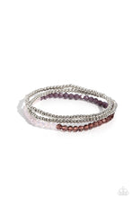 Load image into Gallery viewer, Backstage Beading - Purple bracelet