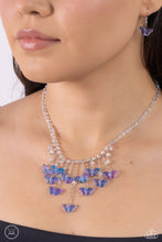 Load image into Gallery viewer, Majestic Metamorphosis - Blue necklace