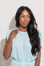 Load image into Gallery viewer, Colorfully GLASSY - Pink neclace