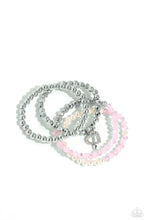 Load image into Gallery viewer, Heart-struck Haute - Pink bracelet
