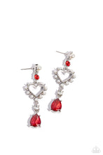 Load image into Gallery viewer, Lovers Lure - Red earrings