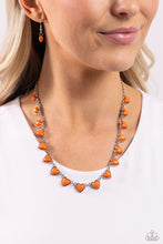 Load image into Gallery viewer, Sentimental Stones - Orange necklace