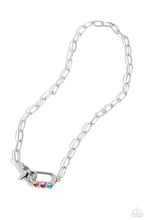 Load image into Gallery viewer, Dont Want to Miss a STRING - Silver necklace
