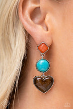 Load image into Gallery viewer, Desertscape Debut - Brown earrings