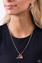 Load image into Gallery viewer, Making Buckets - Orange necklace