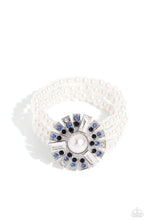 Load image into Gallery viewer, Gifted Gatsby - Blue bracelet