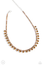 Load image into Gallery viewer, Ritzy Rhinestones - Brown necklace