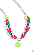 Load image into Gallery viewer, Speed SMILE - Green necklace
