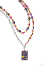 Load image into Gallery viewer, Curated Collision - Silver necklace