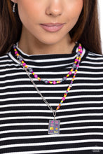 Load image into Gallery viewer, Curated Collision - Silver necklace