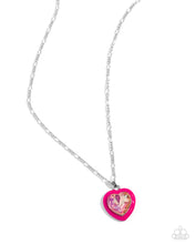 Load image into Gallery viewer, Heartfelt Hope - Pink necklace