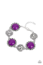 Load image into Gallery viewer, Positively Poppy - purple - bracelet