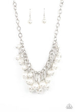 Load image into Gallery viewer, Powerhouse Pose - white - Life of the party necklace