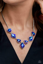 Load image into Gallery viewer, Glittering Geometrics - Purple Necklace -
Exclusive life of the party