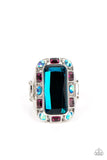 Load image into Gallery viewer, Radiant Rhinestones - Blue Ring -
Exclusive life of the party