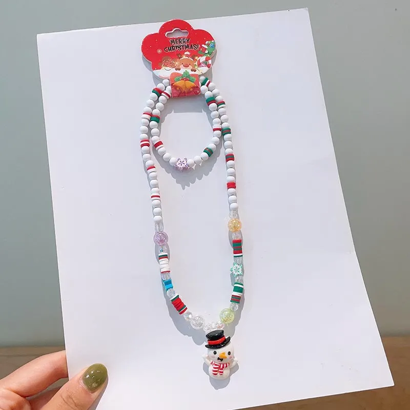 Snowman Beaded Jewelry Set Boutique NL