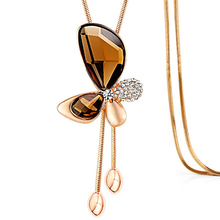 Load image into Gallery viewer, Long Bolo Butterfly Brown Boutique NL
