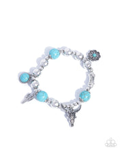 Load image into Gallery viewer, Western Welcome - Blue Bracelet
