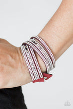 Load image into Gallery viewer, Rock Star Attitude - Red  Bracelet
