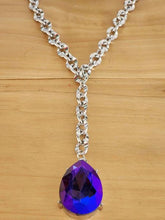 Load image into Gallery viewer, Benevolent Bling - purple necklace
