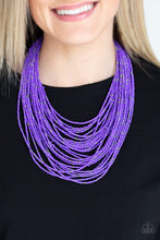 Load image into Gallery viewer, Rio Rainforest - Purple necklaces
