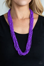 Load image into Gallery viewer, Congo Colada - Purple Necklace

