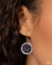 Load image into Gallery viewer, Pendant Paradox - Black Earrings
