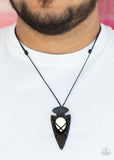 Load image into Gallery viewer, HOLD YOUR ARROWHEAD UP HIGH&quot; WHITE URBAN  NECKLACE
