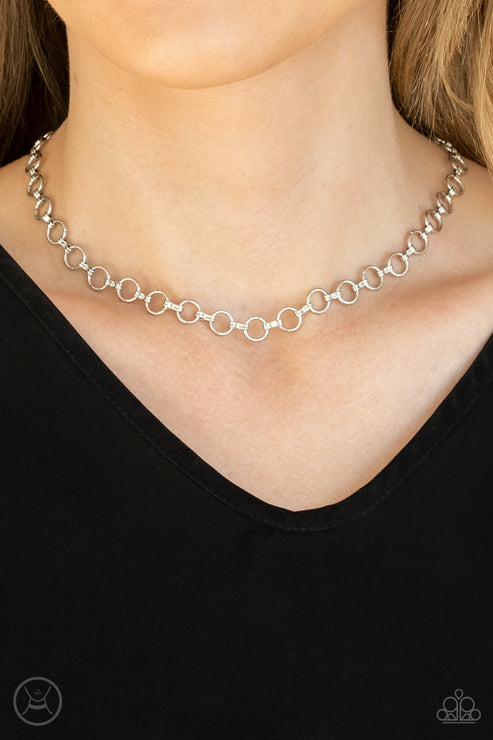 Insta Connection - Silver  Necklace